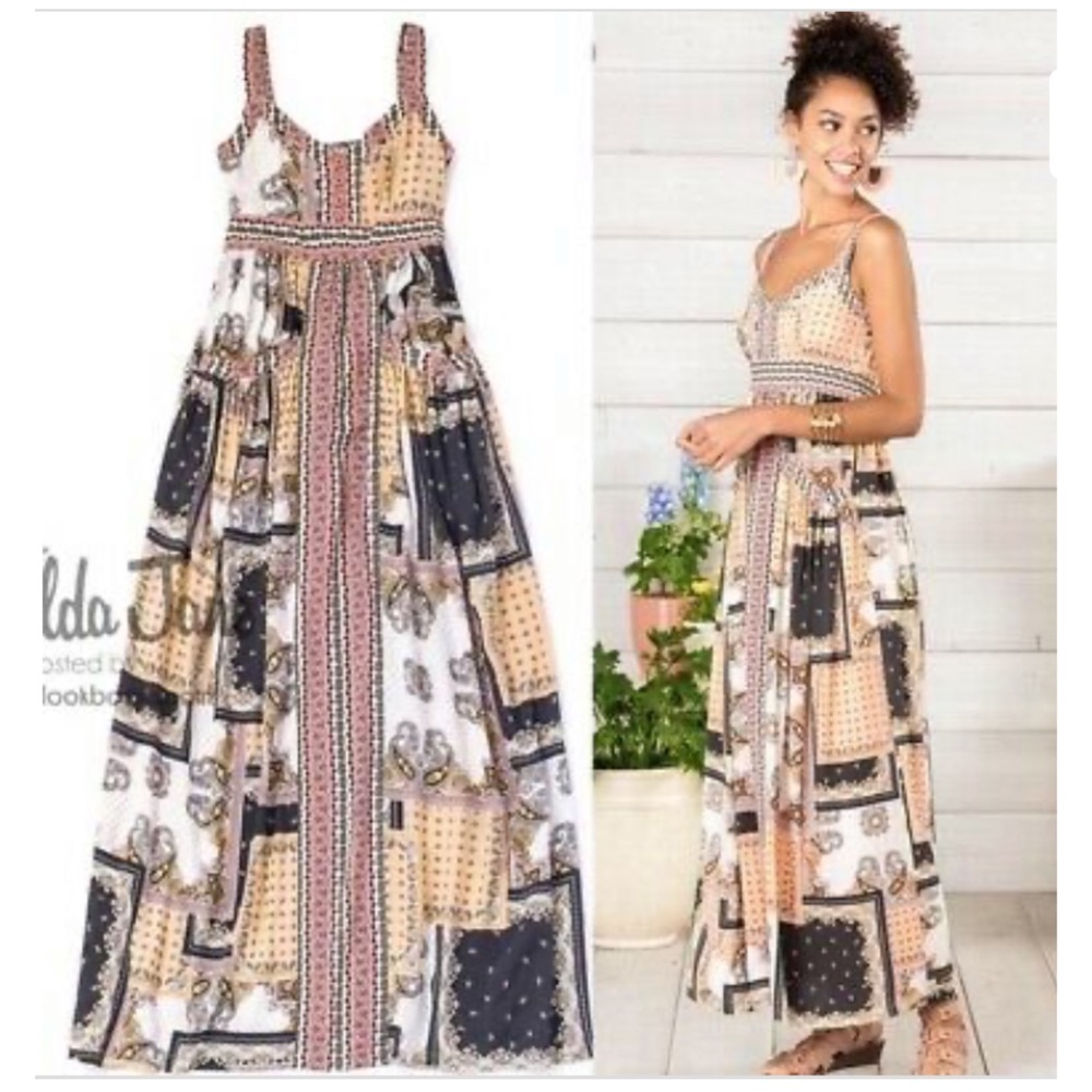 Matilda Jane | perfectly paisley maxi | L | NWT